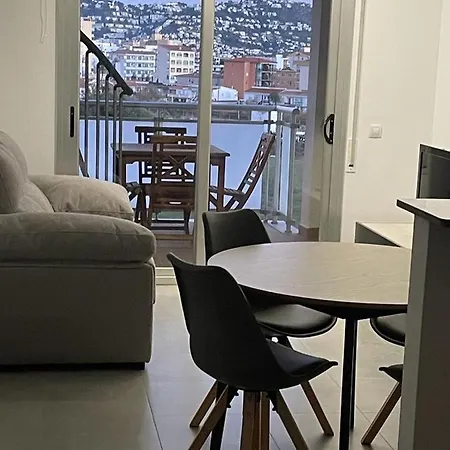 Magnifico Apartamento Cerca De La Playa Con Piscina - Roses Exterior foto