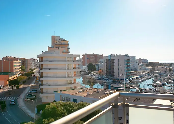 Magnifico Apartamento Cerca De La Playa Con Piscina - Roses